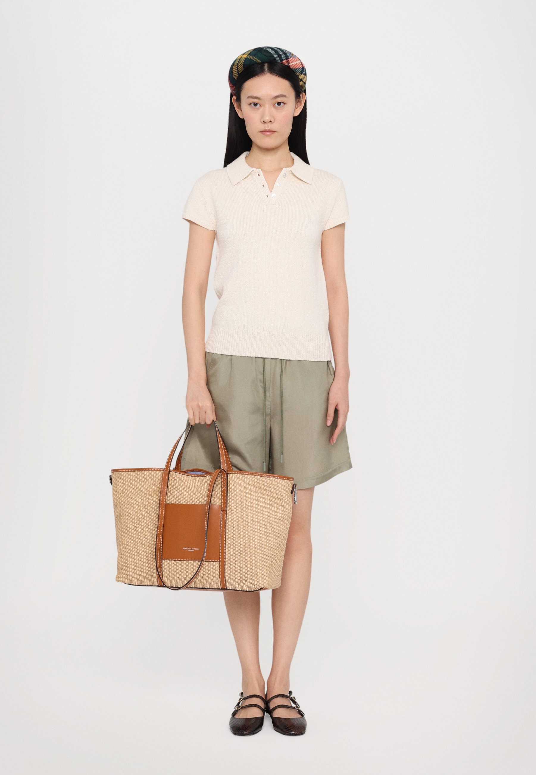 Gianni Chiarini SUPERLIGHT - Tote bag - nature/beige - Zalando