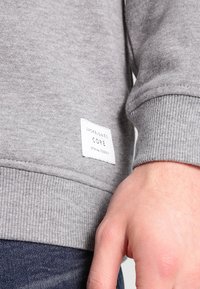 Jack & Jones JCOPETE  - Sudadera con cremallera - light grey melange