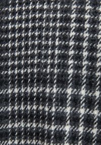 Touché Privé PLAID DOUBLE-BREASTED - Klasisks mētelis - black