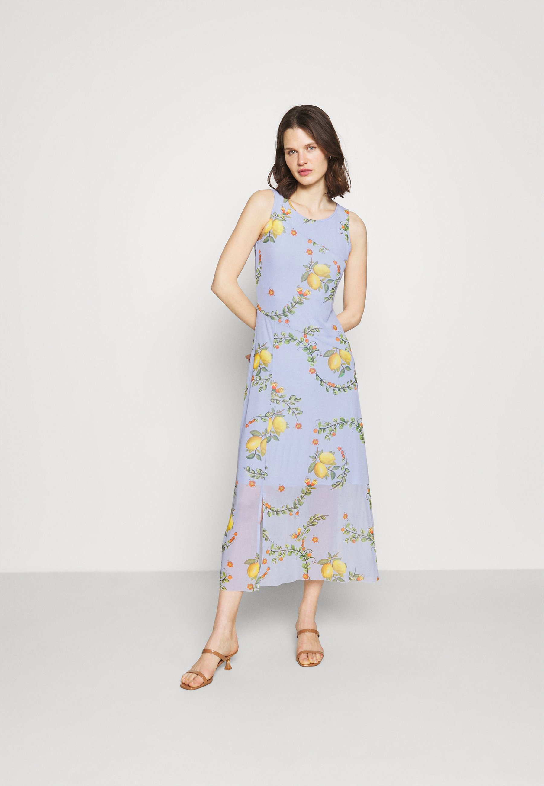 Desigual Miami Freizeitkleid Blue Blau Zalando De 