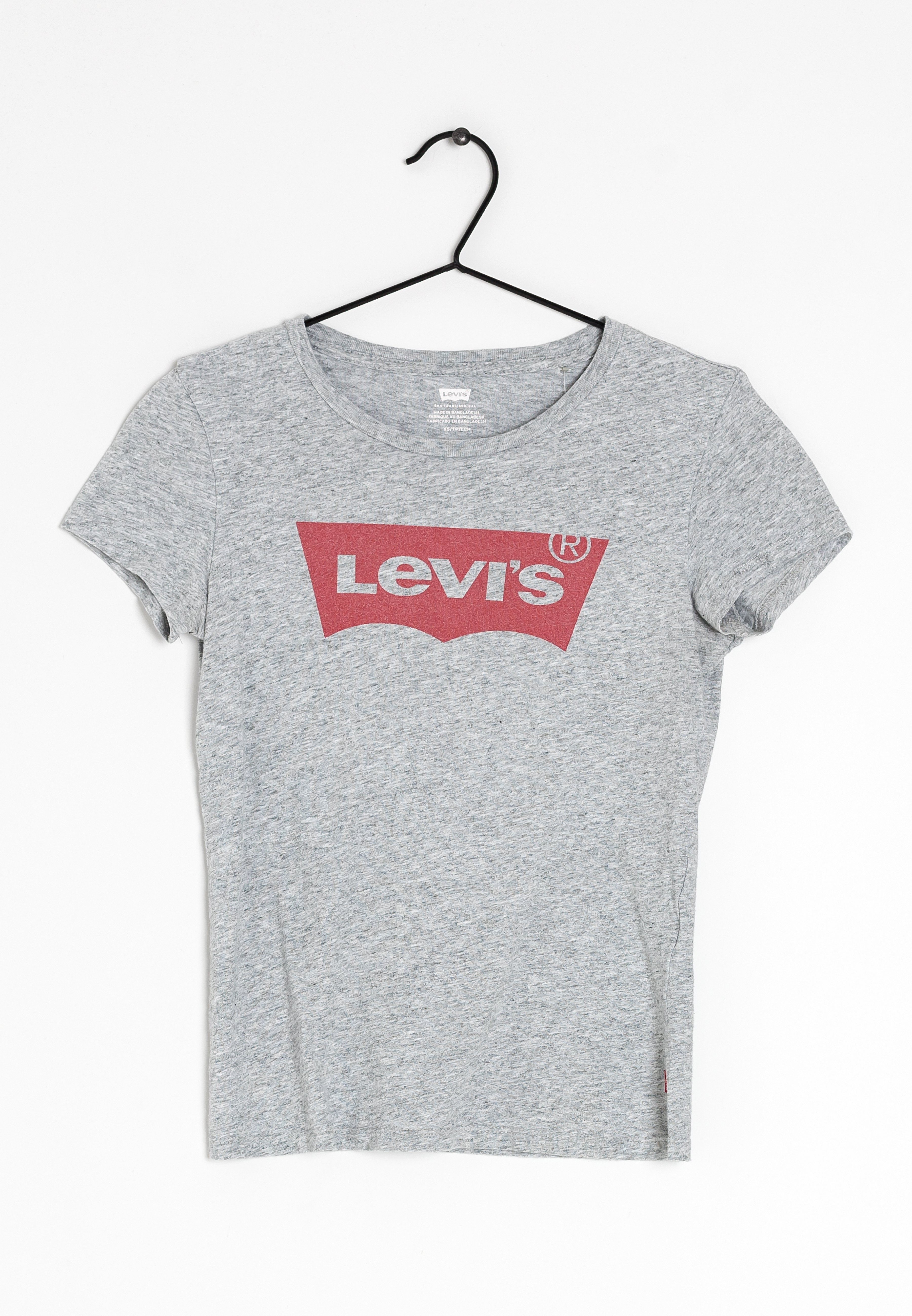 Levi's® T-shirt med print - grey/grå 