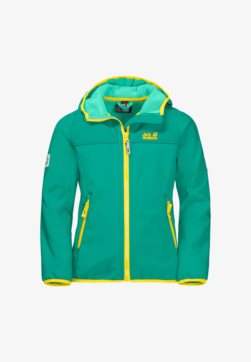 Jack Wolfskin FOURWINDS - Soft shell jacket - green, yellow