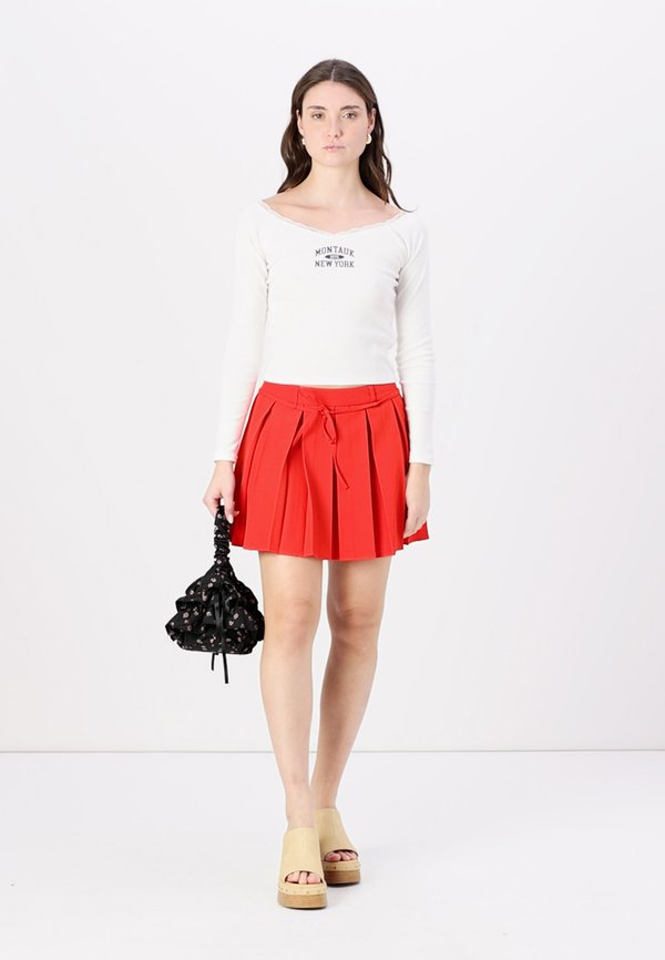 ONLMARINE LIFE STRING PLEAT SKIRT - Mini skirt3