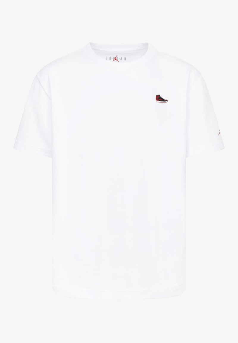 Jordan - PATCH TEE - T-shirt basique - white/black, Agrandir