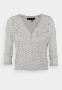 Neuletakki - mottled light grey