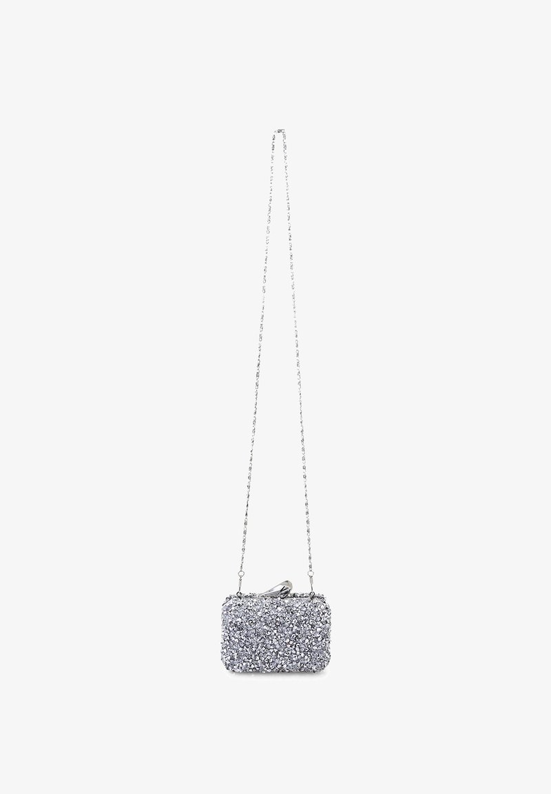 Desa RHEINSTONE WITH CHAIN STRAP - Clutch - gray