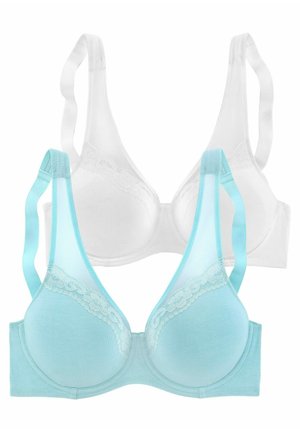 PETITE FLEUR BY LASCANA MINIMIZER PACK 2 - Underwired bra - hellblau  weiß