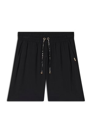 COMFORT - Pantalón corto de deporte - black zebra animalier