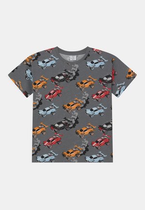 RACER CARS - T-shirt print - dark dusty grey