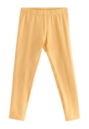 BASIC BRUSHED INSIDE SOLID - Leggingsit - light dusty yellow