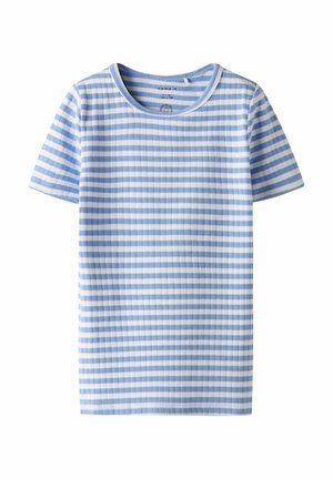 SLIM FIT - T-shirt med print - serenity