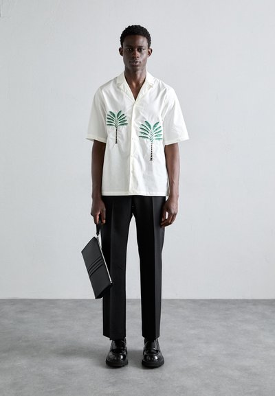 OFFICINE GENERALE LUIS PALMTREE EMBROIDE - Chemise - ecru