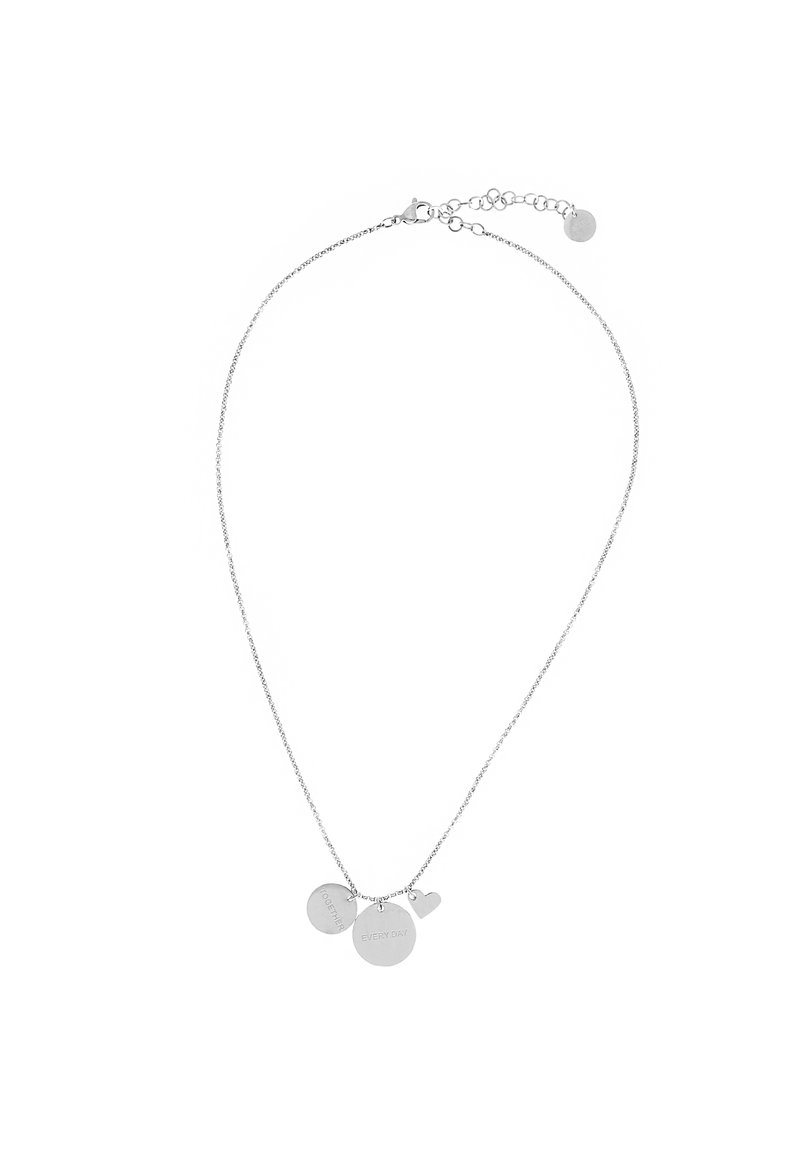 Liebeskind Berlin - Collana da donna con ciondolo a forma, 45, Acciaio inossidabile, Non gemma