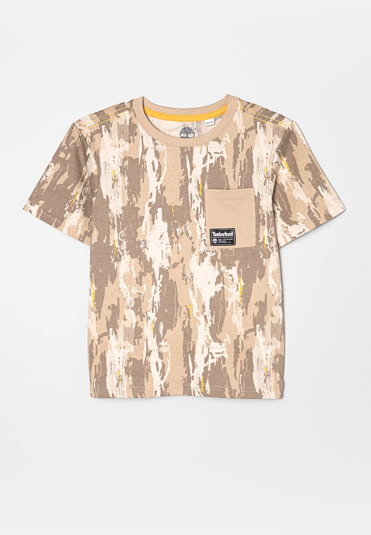 Timberland T-shirt print beige