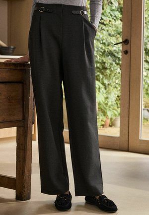Next, TALL FIT - N. PREMIUM HEAVYWEIGHT PONTE BARREL LEG TROUSERS - Pantalon classique - grey