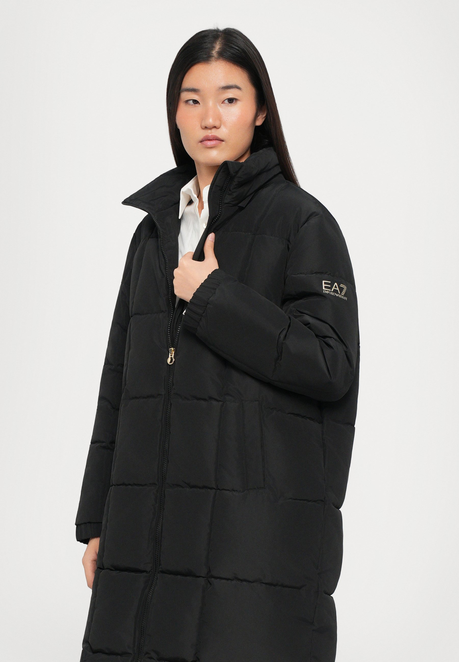 EA7 Emporio Armani CABAN COAT - Winter coat - black - Zalando.co.uk