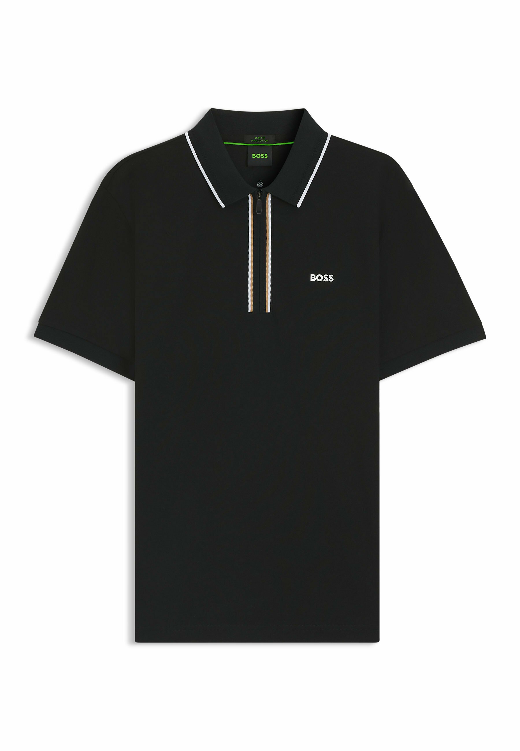 BOSS PHILIX GOC - Polo shirt - black one/black - Zalando.co.uk