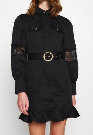 Vestido camisero - black