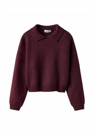 Name it Pulover - burgundy