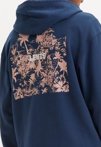 Levi's® RELAXED GRAPHIC ZIPUP - Sudadera con cremallera - dress blues