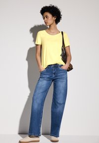 Street One T-shirt basic - gelb