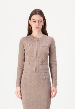 HERMIONE  - Kardigán - taupe
