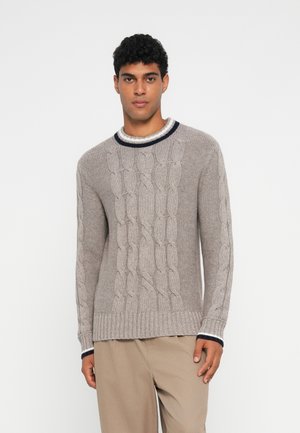 PULLOVER MOCK NECK - Svetrík - hazelwood