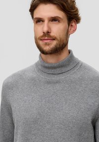 s.Oliver À COL ROULÉ - Strickpullover - graphit