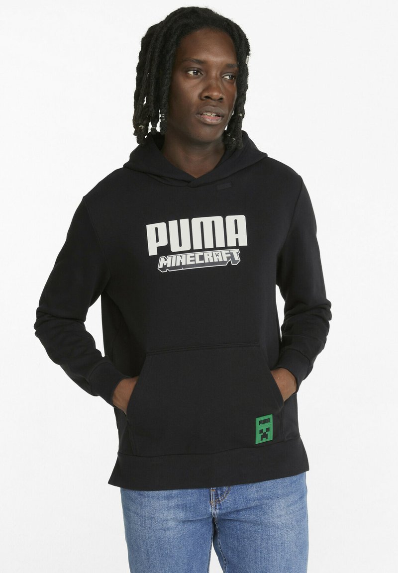 MINECRAFT - Mikina s kapucí - puma black