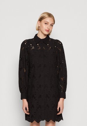 YAS YASTEALA SHIRT DRESS - Φόρεμα πουκάμισο - black
