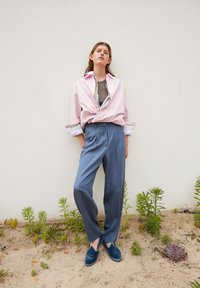 ARMEDANGELS SANDRINAA TAPERED  - Chino - iron blue