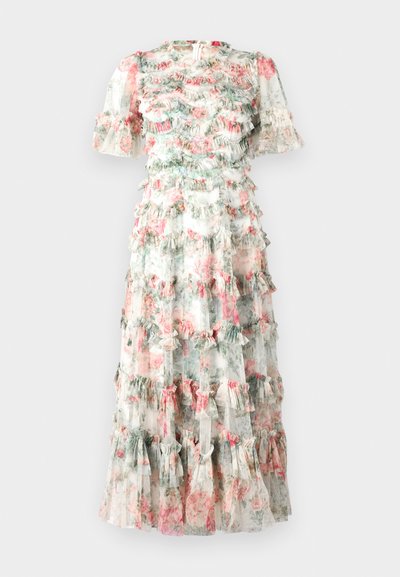 Needle & Thread FLORAL ROMANCE ROUND NECK BALLERINA DRESS - Festklänning - moonshine