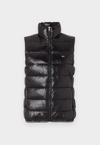 Tommy Jeans ESSENTIAL TAPE VEST - Waistcoat - black