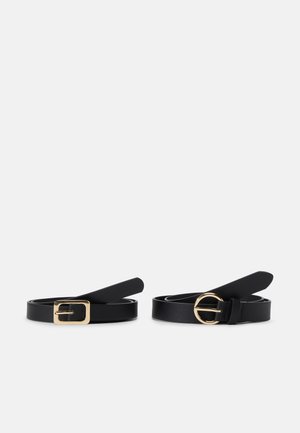 PCJILANE BELT 2 PACK - Vöö - black
