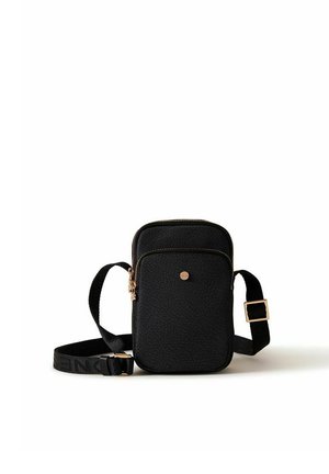Borbonese CROSSBODY PHONE HOLDER - Pochette pour téléphone - black