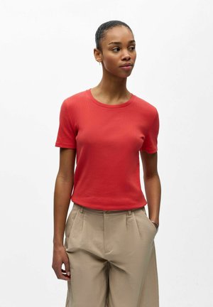 T-shirt basique - poinsettia