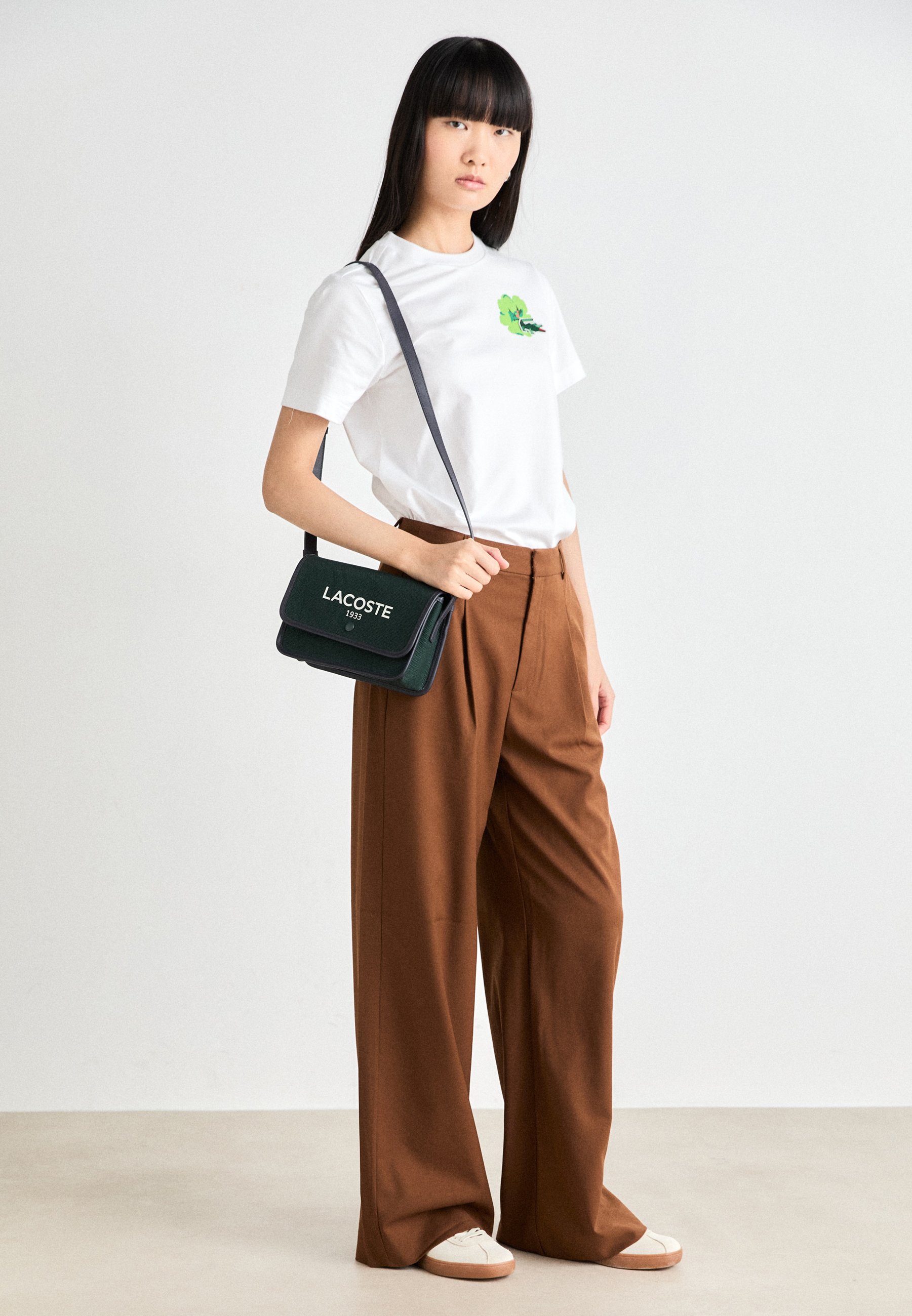 Lacoste CROSSOVER - Bandolera - dark green/verde oscuro - Zalando.es