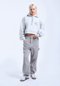 Dr.Denim WORKER - Trousers - light grey cord