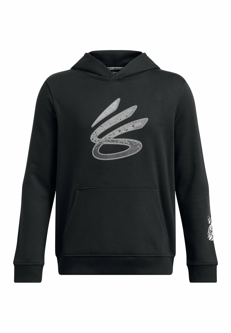 Under Armour CURRY SPLASH - Felpa con cappuccio - black