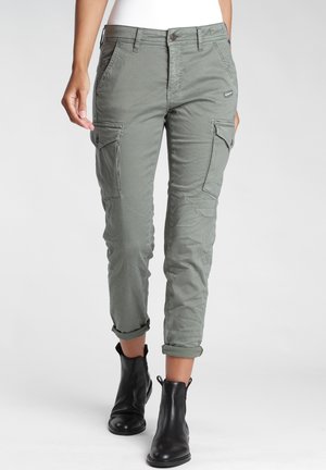 AMELIE - POWER - Jeans Slim Fit - green thyme old