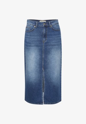 Part Two, DILINPW SK - Uska suknja - dark vintage denim