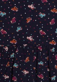 happy girls DRESS UNICORN AND DOT PRINT - Žerzejové šaty - navy