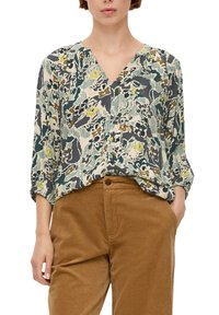 s.Oliver JACQUARD - Bluse - grün