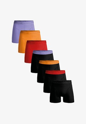 7 PACK - Trumpikės - black orange yellow purple