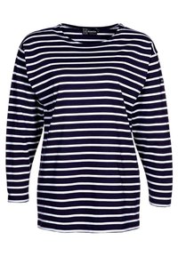 Armor lux BEG MEIL MARINIÈRE - Maglietta a manica lunga - navire/blanc