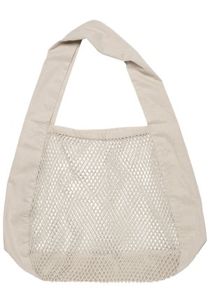 SHOULDER NET - Tote bag - stone