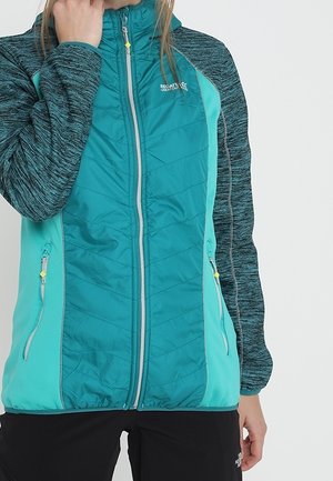 Outdoorová bunda - turquoise