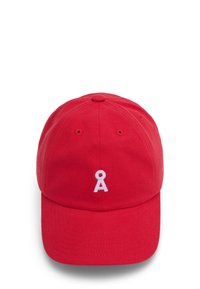 Unausgewählt, scarlet red