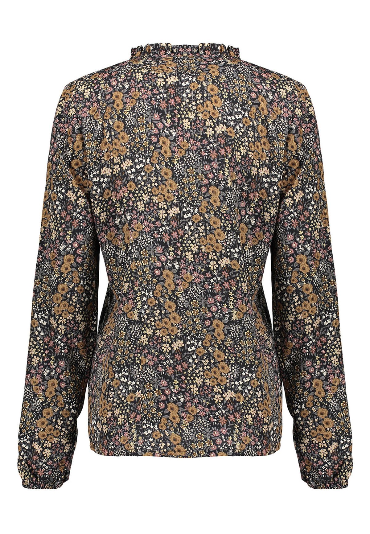 Geisha Blouse - black/camel combi/donkerblauw - Zalando.nl
