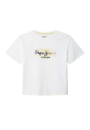BASIC JOSHUA - Camiseta estampada - white